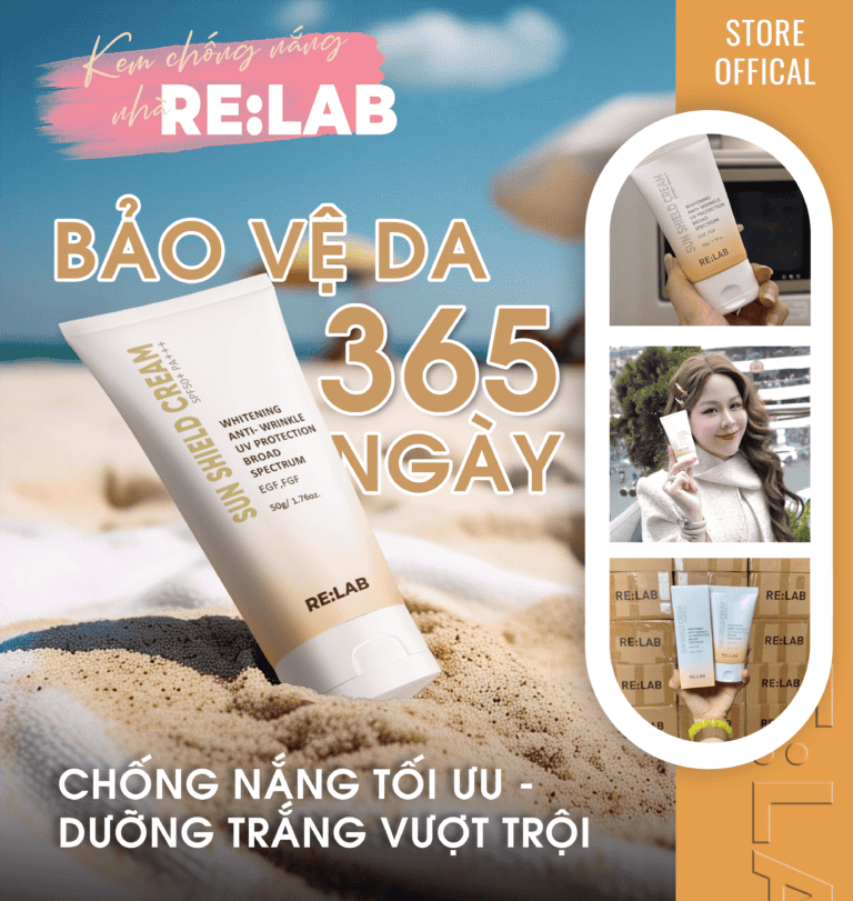 KEM CHỐNG NẮNG RE:LAB SUN SHIELD CREAM 50g