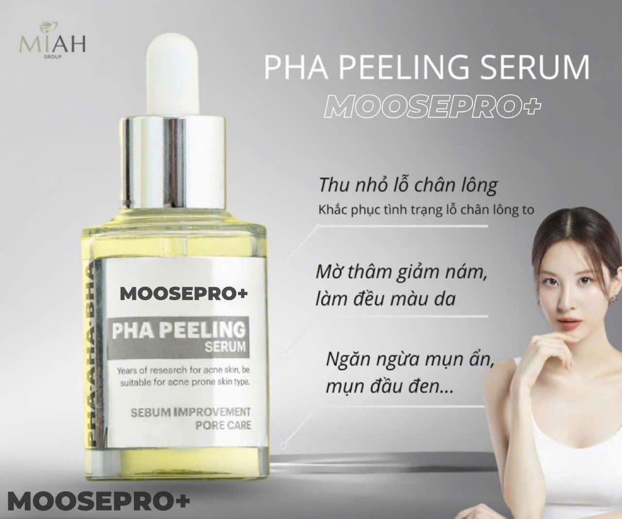 Peel da MOOSEPRO+ PHA PEELING SERUM 30ml